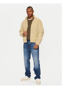 Tommy Jeans Kurtka przejściowa Essential DM0DM20655 Beżowy Regular Fit. Kolor: beżowy. Materiał: syntetyk