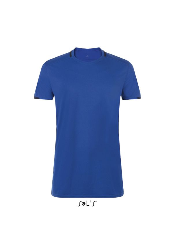 SOL'S - Koszulka Sol's Classico. Kolor: niebieski. Sport: piłka nożna