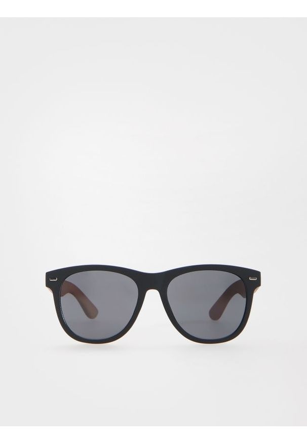 Reserved - Okulary przeciwsłoneczne WAYFARER - czarny. Kolor: czarny