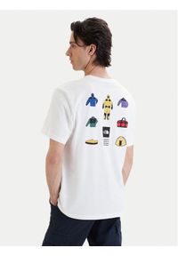 The North Face T-Shirt Icon Celebration NF0A8GAS Biały Regular Fit. Kolor: biały. Materiał: bawełna #1
