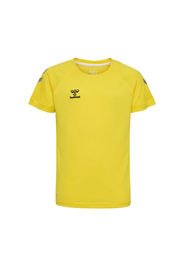 Koszulka dla dzieci Hummel Lead Poly. Kolor: żółty. Materiał: poliester. Sport: piłka ręczna