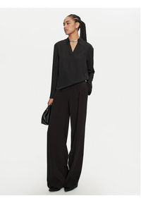 Calvin Klein Bluzka K20K208000 Czarny Regular Fit. Kolor: czarny. Materiał: syntetyk #4