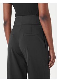 Hugo - HUGO Spodnie materiałowe Himia 50516143 Czarny Wide Leg. Kolor: czarny. Materiał: syntetyk #4