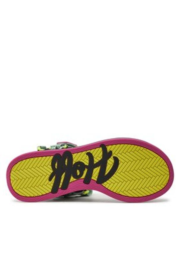 HOFF Sandały Tenos 12408005 Zielony. Kolor: zielony. Materiał: skóra, zamsz