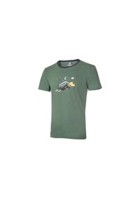 OCUN - Koszulka Ocun Classic T Organic Magic Bus. Kolor: zielony. Sport: wspinaczka #1