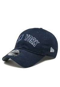 New Era Czapka z daszkiem Team Script 920 Nyy 60364227 Granatowy. Kolor: niebieski. Materiał: bawełna, materiał