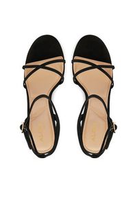 Aldo Sandały Marbela 14039547 Czarny. Kolor: czarny. Materiał: nubuk, skóra #6