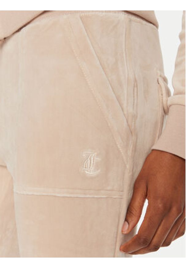 Juicy Couture Spodnie dresowe Del Ray JCAP180 Różowy Regular Fit. Kolor: różowy. Materiał: syntetyk
