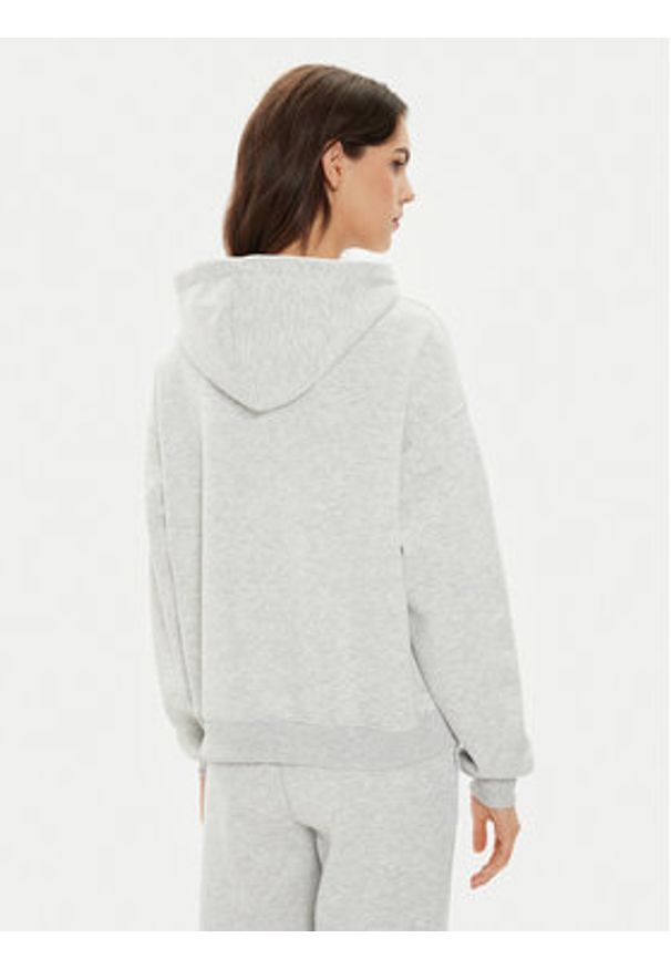 Gina Tricot Bluza 21735 Szary Oversize. Kolor: szary. Materiał: syntetyk, bawełna