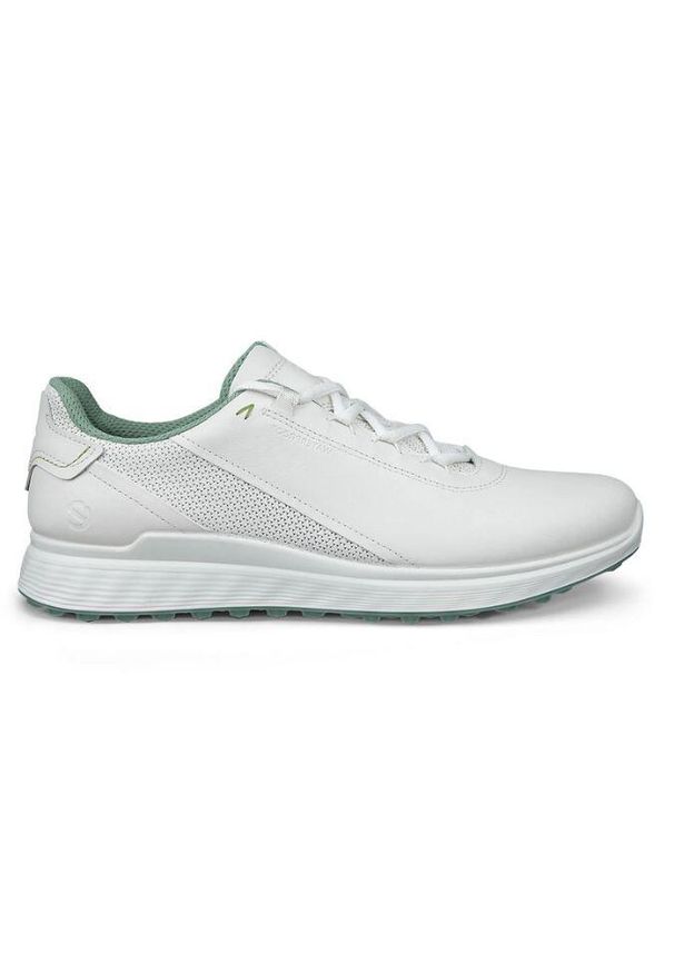 ecco - Buty golfowe na sznurówki Ecco S-Three Casual. Okazja: na co dzień. Zapięcie: sznurówki. Kolor: biały. Sport: golf
