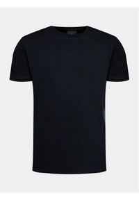 North Sails T-Shirt MASERATI 453016 Czarny Regular Fit. Kolor: czarny. Materiał: bawełna