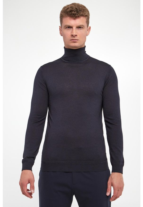 Liu Jo - Golf męski z wełny merino LIU JO. Typ kołnierza: golf. Materiał: wełna