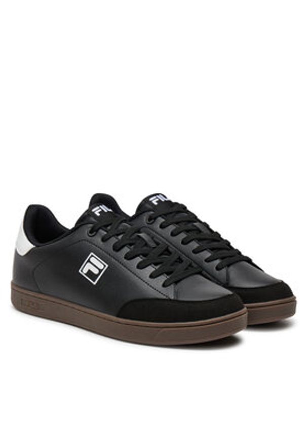 Fila Sneakersy Courtbay FFM0365.83036 Czarny. Kolor: czarny. Materiał: skóra