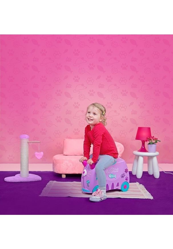 Trunki Kotek Cassie TRU-0322. Materiał: guma. Styl: młodzieżowy, wakacyjny