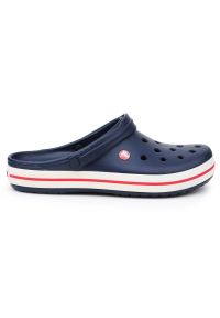 Klapki Crocs Crocband Navy M 11016-410 niebieskie. Kolor: niebieski. Materiał: materiał #6