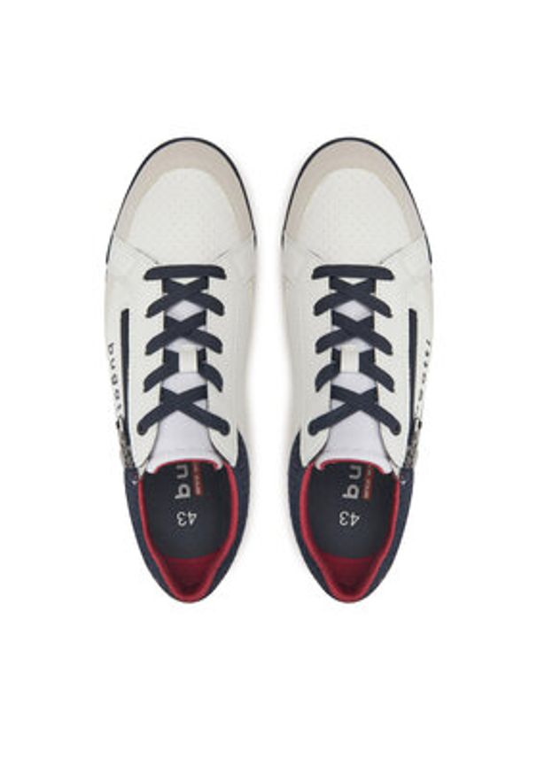 Bugatti Sneakersy 325-A3809-5000-2000 Biały. Kolor: biały. Materiał: skóra