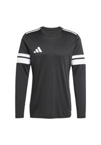 Adidas - Koszulka Squadra 25 Long Sleeve. Kolor: biały, wielokolorowy, czarny. Materiał: materiał. Długość rękawa: długi rękaw