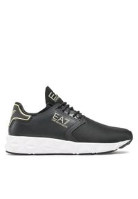 EA7 Emporio Armani Sneakersy X8X123 XK300 R347 Czarny. Kolor: czarny. Materiał: materiał