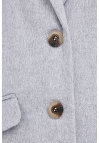 Vila - Płaszcz. Okazja: na co dzień. Kolor: szary. Styl: casual, klasyczny #5