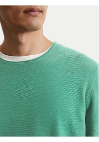 Marc O'Polo Sweter 526 5023 60080 Zielony Regular Fit. Typ kołnierza: polo. Kolor: zielony. Materiał: bawełna #4