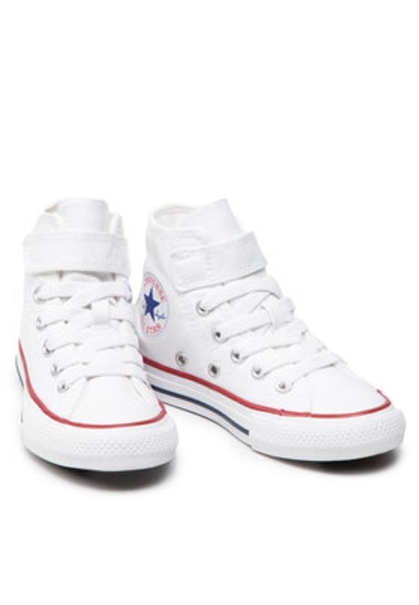 Converse Trampki Chuck Taylor All Star 1V Hi 372884C Biały. Kolor: biały. Materiał: materiał