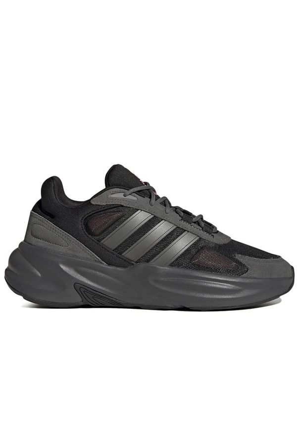 Adidas - Buty adidas Ozelle Cloudfoam Lifestyle Running GW9037 - czarne. Zapięcie: sznurówki. Kolor: czarny. Materiał: materiał, guma. Szerokość cholewki: normalna. Model: Adidas Cloudfoam. Sport: bieganie
