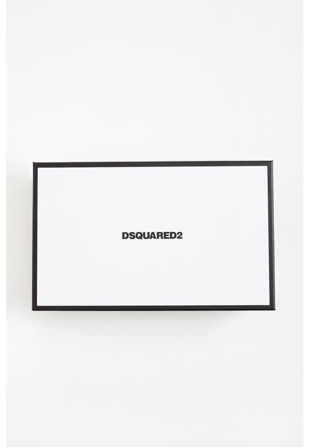 Etui na karty + brelok męskie skórzane DSQUARED2. Materiał: skóra