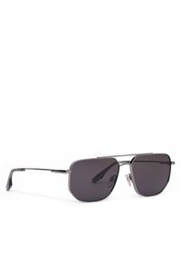 Trussardi Jeans - Okulary przeciwsłoneczne Trussardi. Kolor: srebrny