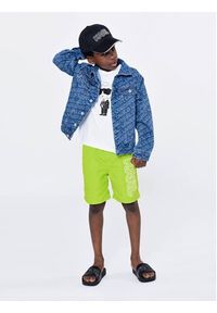 Karl Lagerfeld Kids Kurtka jeansowa Z26101 D Granatowy Regular Fit. Kolor: niebieski. Materiał: bawełna #5