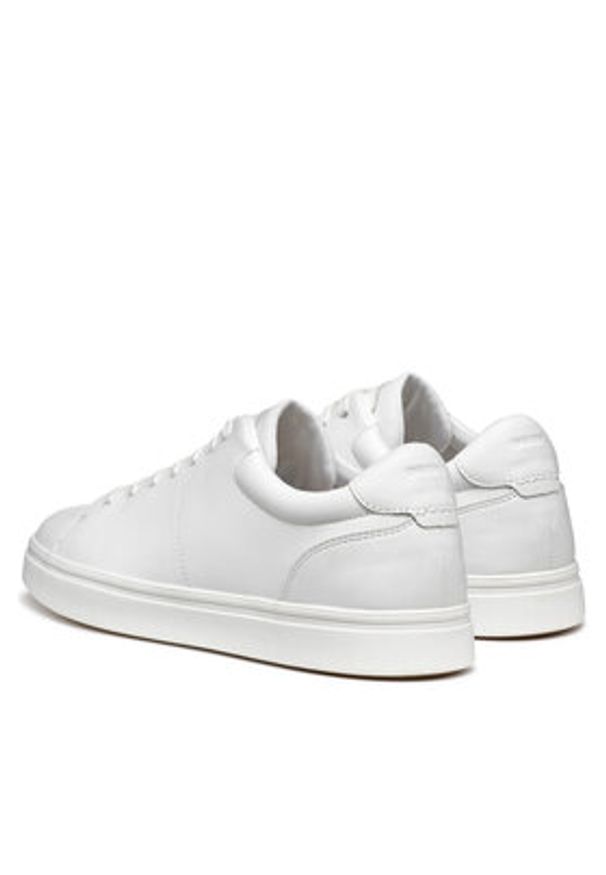 Geox Sneakersy U Baltmoore U55LDC 00085 C1000 Biały. Kolor: biały. Materiał: skóra
