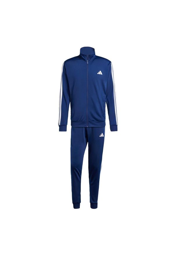 Adidas - Dres Dayready. Kolor: niebieski. Materiał: dresówka. Sport: fitness
