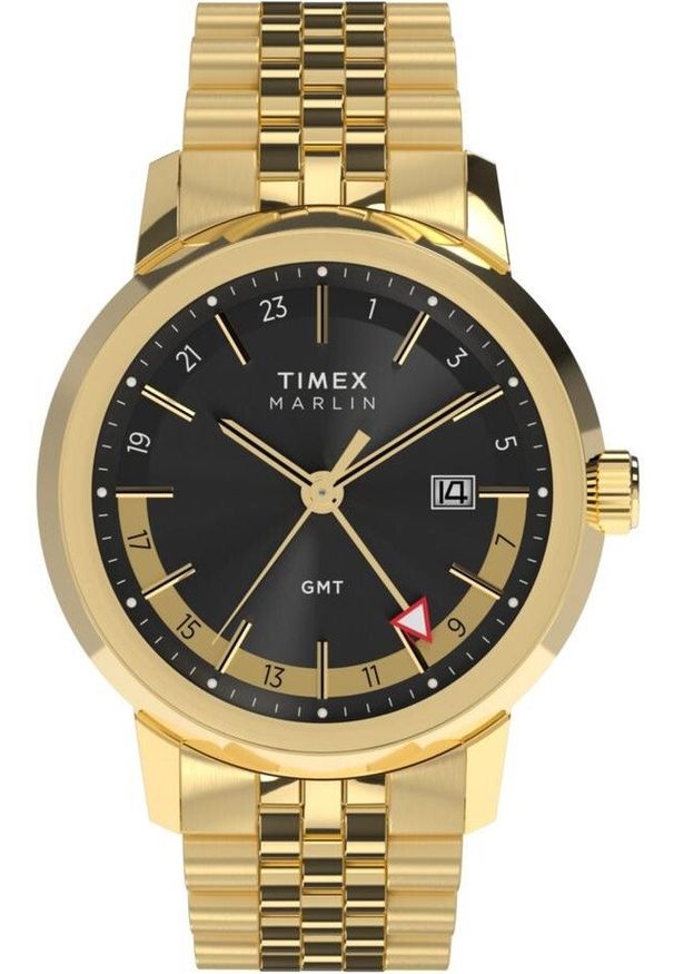 Zegarek Timex Zegarek męski Timex TW2Y47700 złoty. Kolor: złoty
