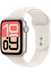 APPLE - Smartwatch Apple Watch SE 3 GPS + Cellular 40mm Starlight Alu Sport M/L Beżowy (MEP74ZR/A). Rodzaj zegarka: smartwatch. Kolor: beżowy. Styl: sportowy