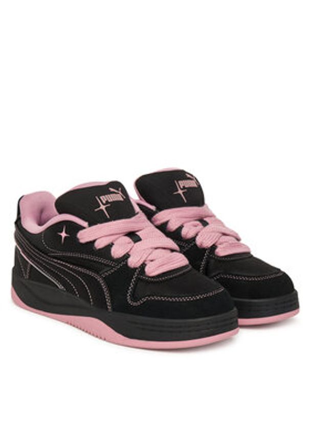 Puma Sneakersy Park Luna Satin Princess 402514 02 Czarny. Kolor: czarny. Materiał: materiał
