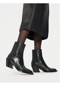 Coach Botki Prestyn Lth Bootie CN136 Czarny. Kolor: czarny. Materiał: skóra #4