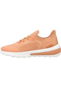 Geox - Kapcie GEOX D SPHERICA ACTIF A Pomarańczowy. Kolor: pomarańczowy. Materiał: tkanina. Sport: turystyka piesza