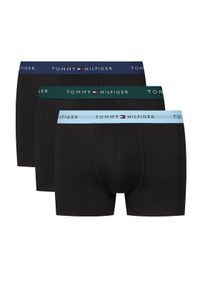TOMMY HILFIGER - Tommy Hilfiger Komplet 3 par bokserek UM0UM02763 Czarny. Kolor: czarny. Materiał: bawełna