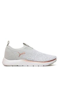 Puma Sneakersy Softride Remi Slip-On Knit Wn S 309834 02 Szary. Zapięcie: bez zapięcia. Kolor: szary. Materiał: materiał