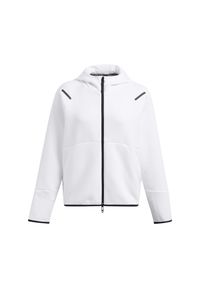 Damska kurtka wodoodporna zapinana na zamek z kapturem Under Armour. Typ kołnierza: kaptur. Kolor: czarny, biały, wielokolorowy. Sport: fitness #1