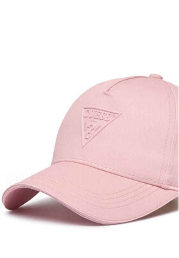 Guess Czapka z daszkiem V6GZ07 W2122 Różowy. Kolor: różowy. Materiał: bawełna