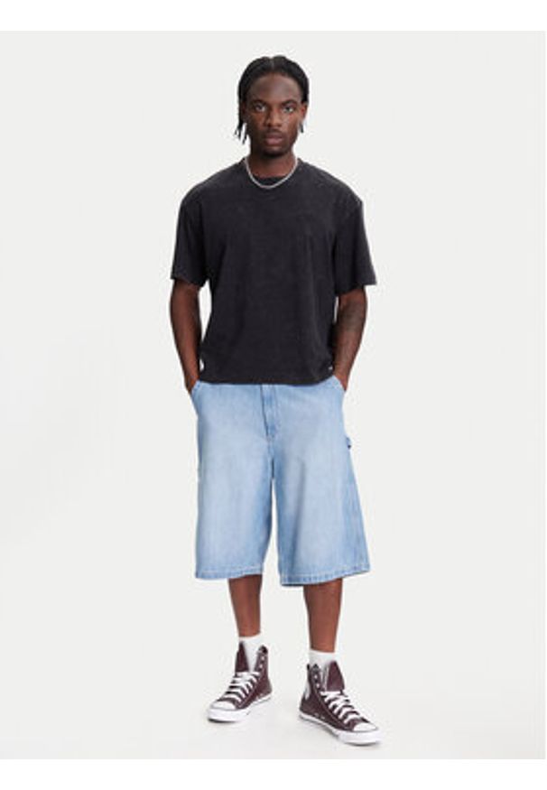 Jack & Jones T-Shirt Retreat 12277886 Czarny Oversize. Kolor: czarny. Materiał: bawełna