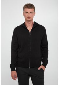 Armani Exchange - Sweter męski z wełną dziewiczą ARMANI EXCHANGE. Materiał: wełna #4