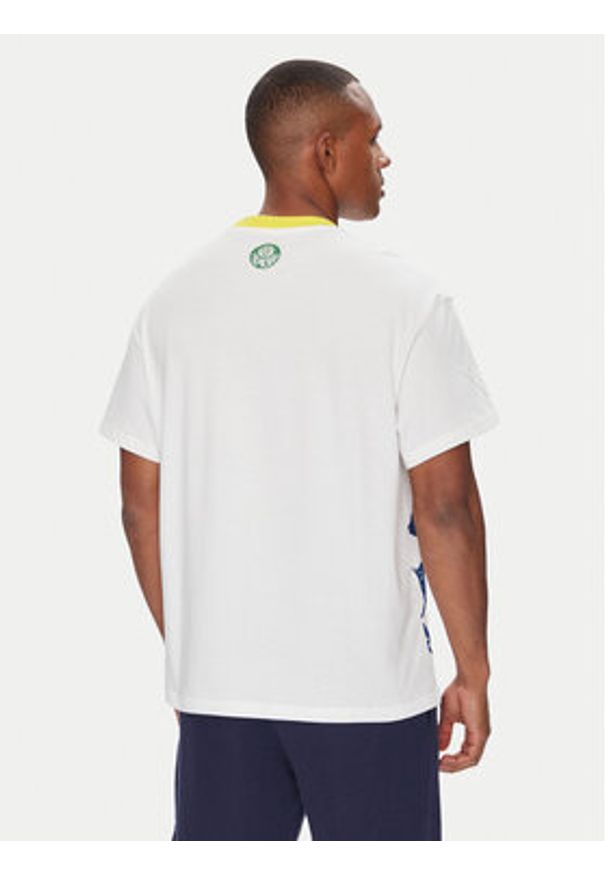Puma T-Shirt CWC Hoops x Palmeiras 631705 Biały Regular Fit. Kolor: biały. Materiał: bawełna