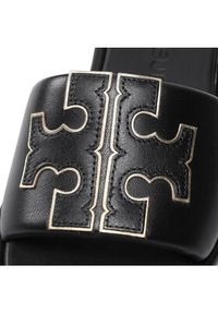 Tory Burch Klapki Doublet Sport Slide 79985 Czarny. Kolor: czarny. Materiał: skóra. Styl: sportowy #5