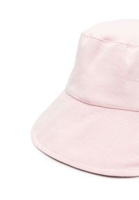 ISABEL MARANT - Różowy kapelusz Loiena. Kolor: różowy, wielokolorowy, fioletowy. Materiał: bawełna. Wzór: aplikacja. Sezon: lato. Styl: casual #2