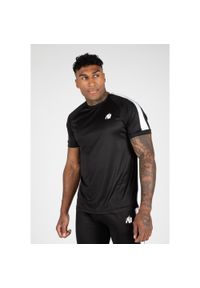 GORILLA WEAR - Koszulka Gorilla Wear Valdosta. Kolor: czarny. Wzór: paski. Sport: fitness #1