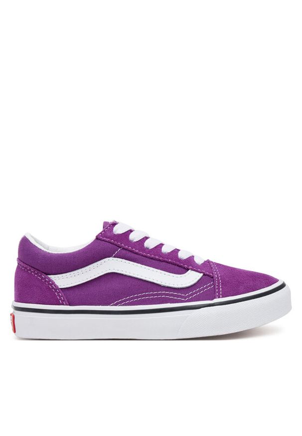 Vans Tenisówki Old Skool VN000CYVE2T1 Fioletowy. Kolor: fioletowy. Materiał: zamsz, skóra
