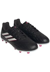 Adidas - Buty piłkarskie adidas Copa Pura.3 Fg Jr HQ8945 czarne czarne. Zapięcie: sznurówki. Kolor: czarny. Materiał: skóra, syntetyk, guma. Sport: piłka nożna