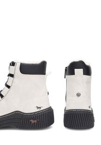 Mustang Trzewiki 1436-605 Biały. Kolor: biały. Materiał: materiał #3