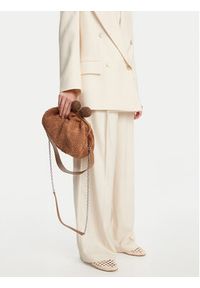 Weekend Max Mara Torebka 2515511115600 Beżowy. Kolor: beżowy